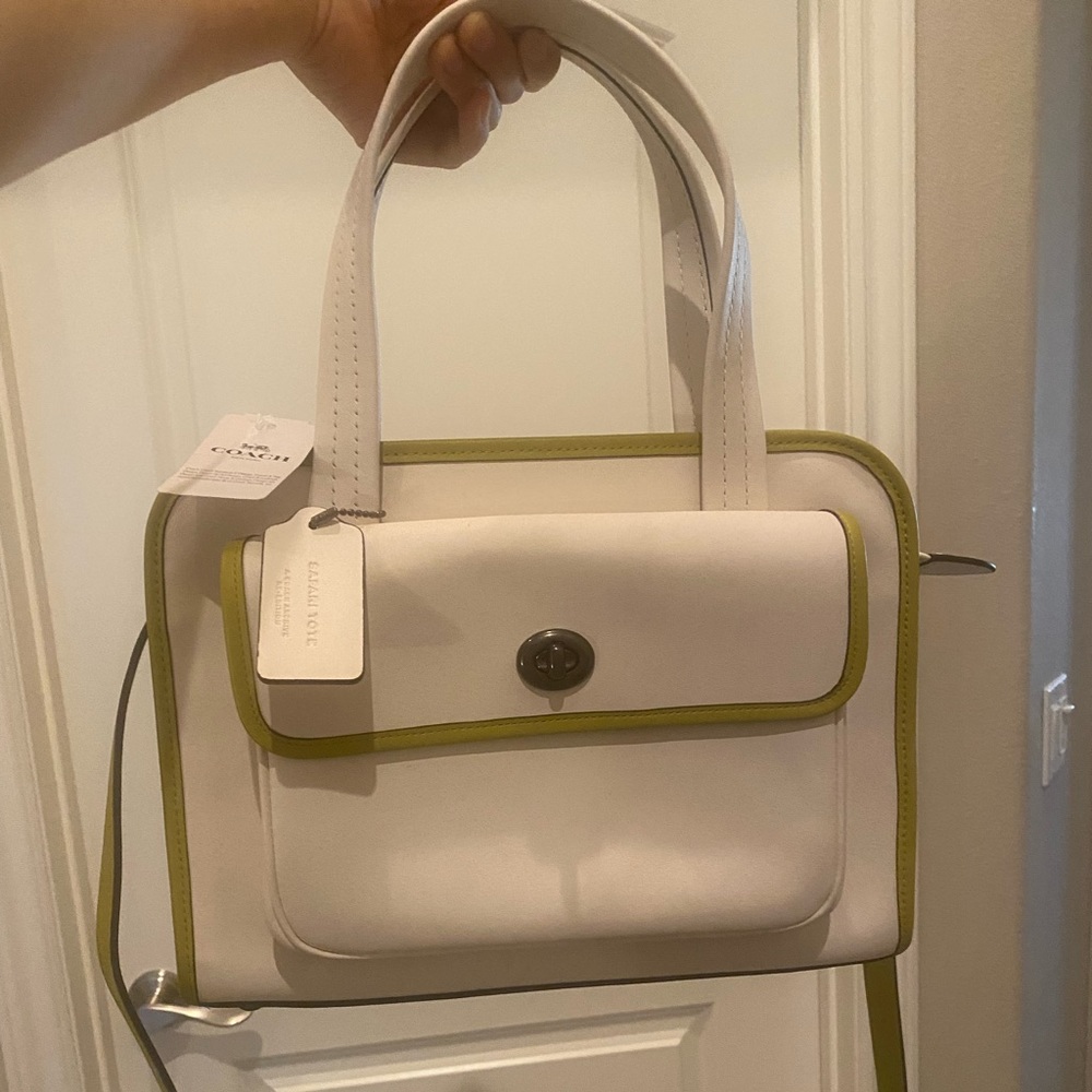 Vintage Coach Safari Tote